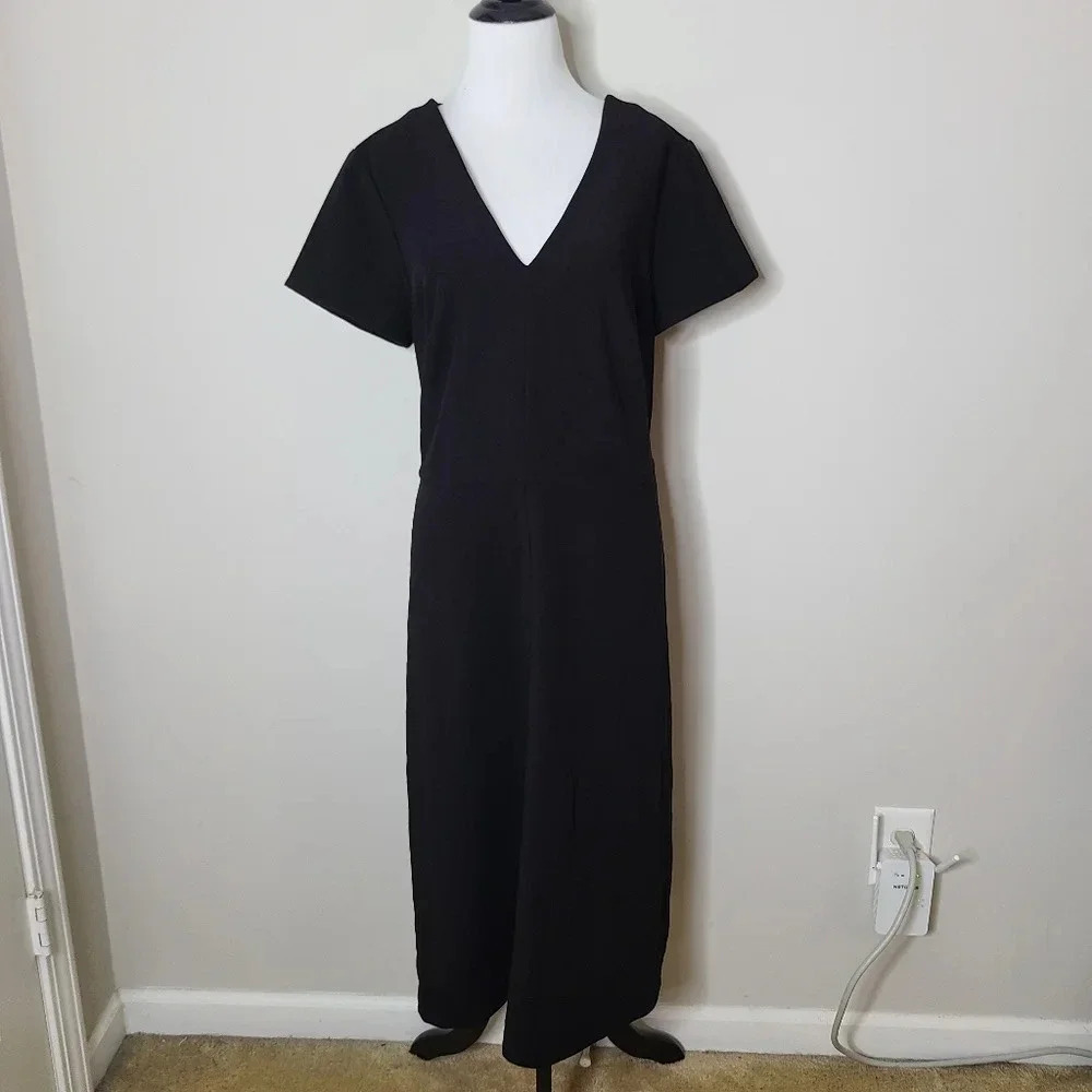 NWT Universal Standard Brady Black A Line Dress 2XS 6/8